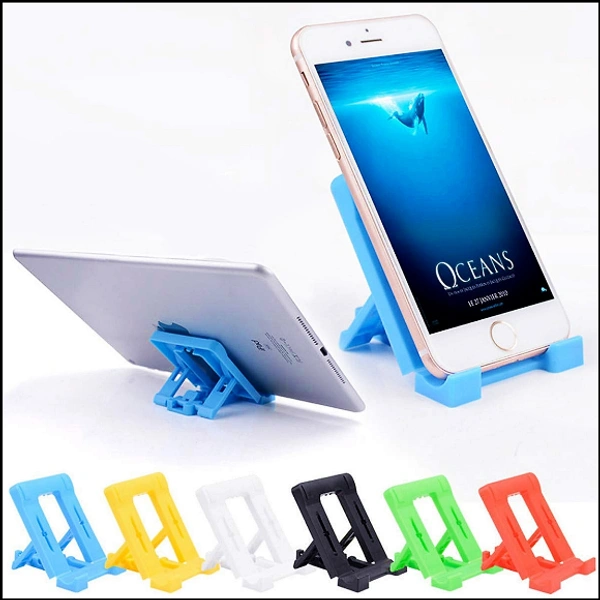 Adjustable 4 Steps Foldable Mobile Stand Holder (1 pc) (no box)